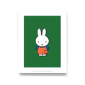 Miffy Orange Dungarees Print 11x14"