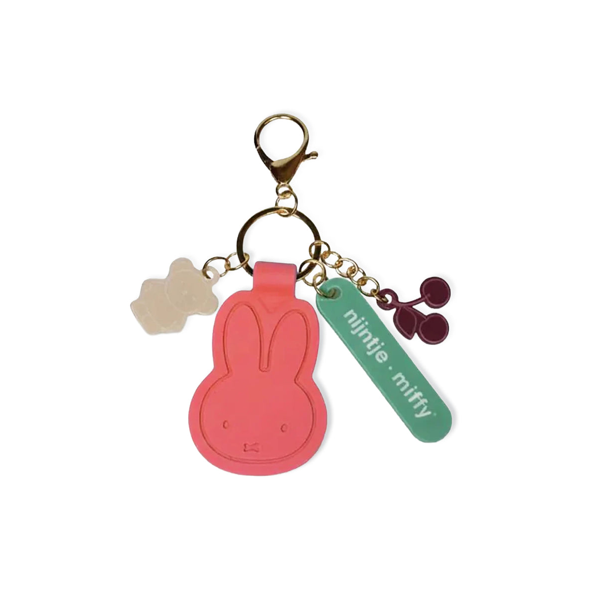 Miffy Coral Bag Charm