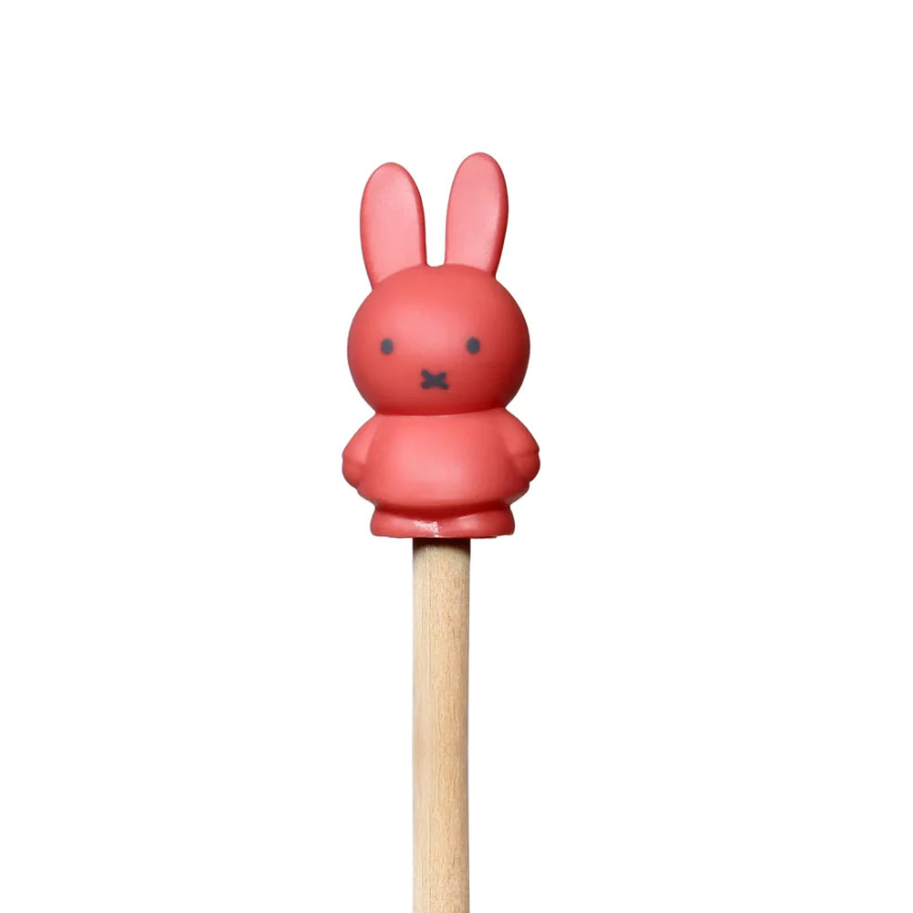 Miffy Coral On Natural Pencil
