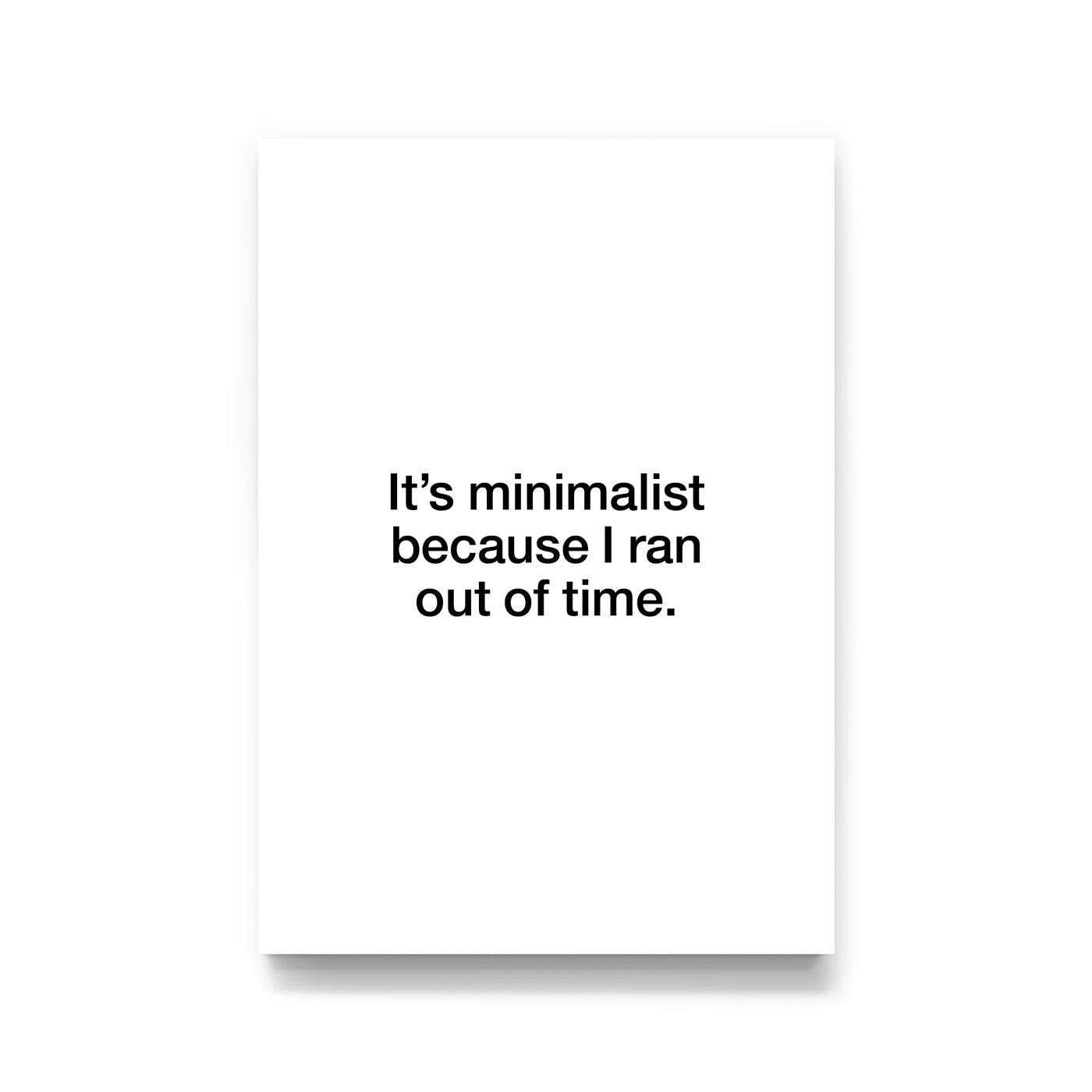 Minimalist Print