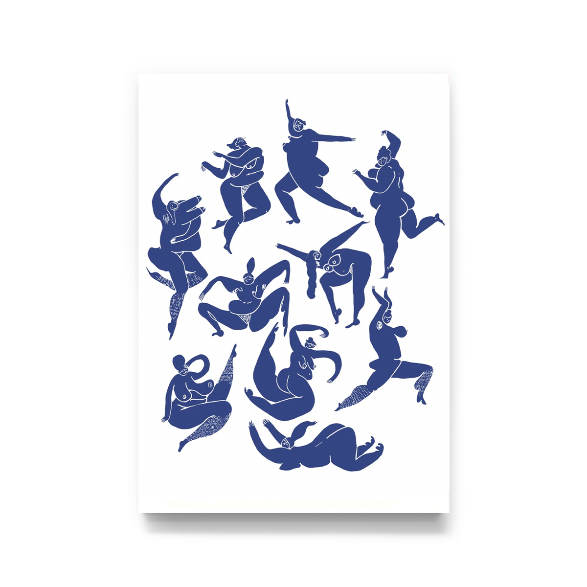 Moving Bodies, Dancing Ladies Print