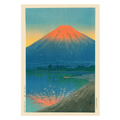 Mt Fuji By Kawase Hasui Print