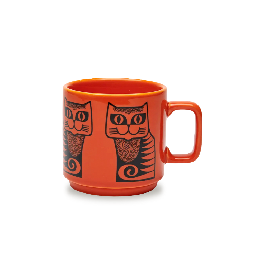Hornsea Mug - Cat Orange