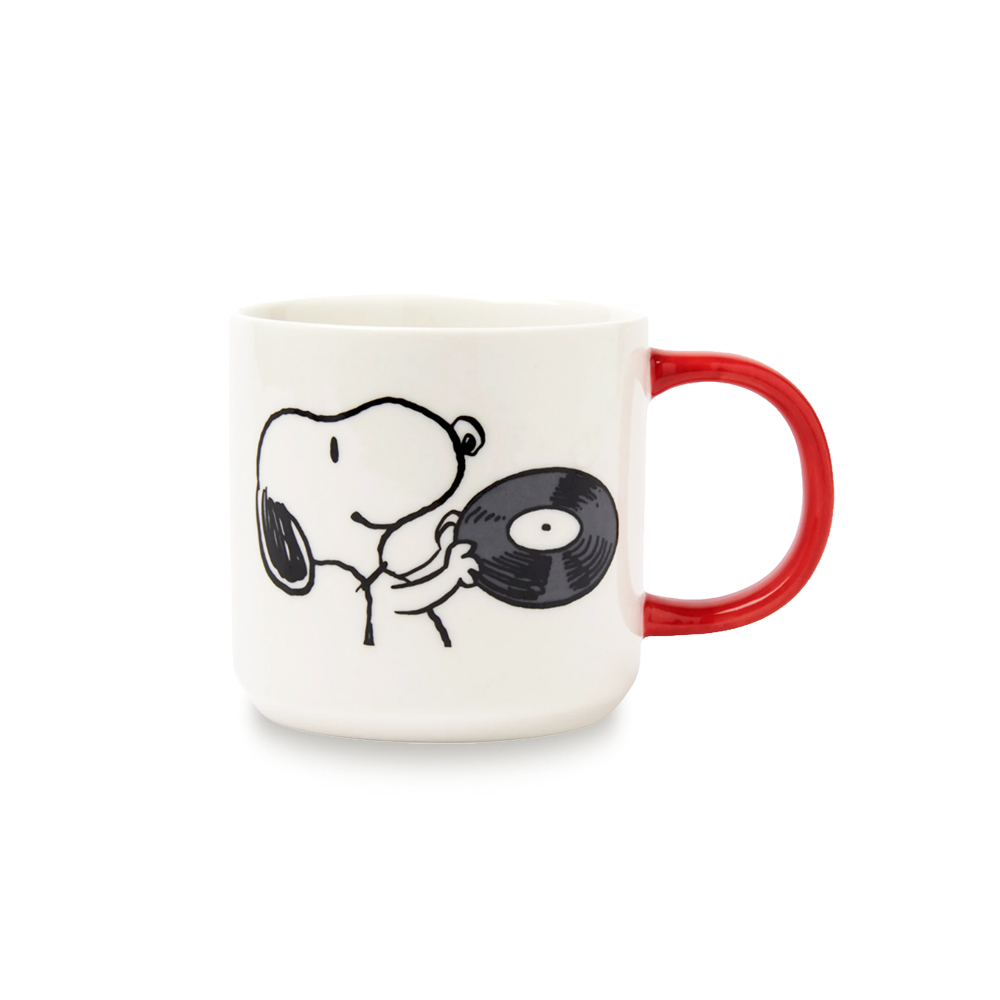 Peanuts Mug - Music Is Life Vinyl