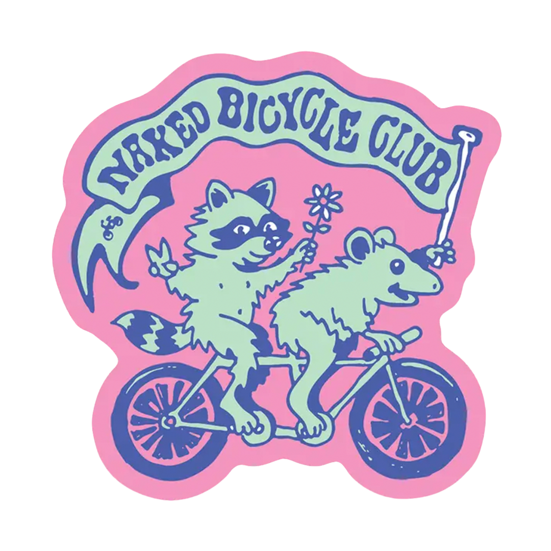 Naked Bicycle Club By Apply - Die-Cut Sticker