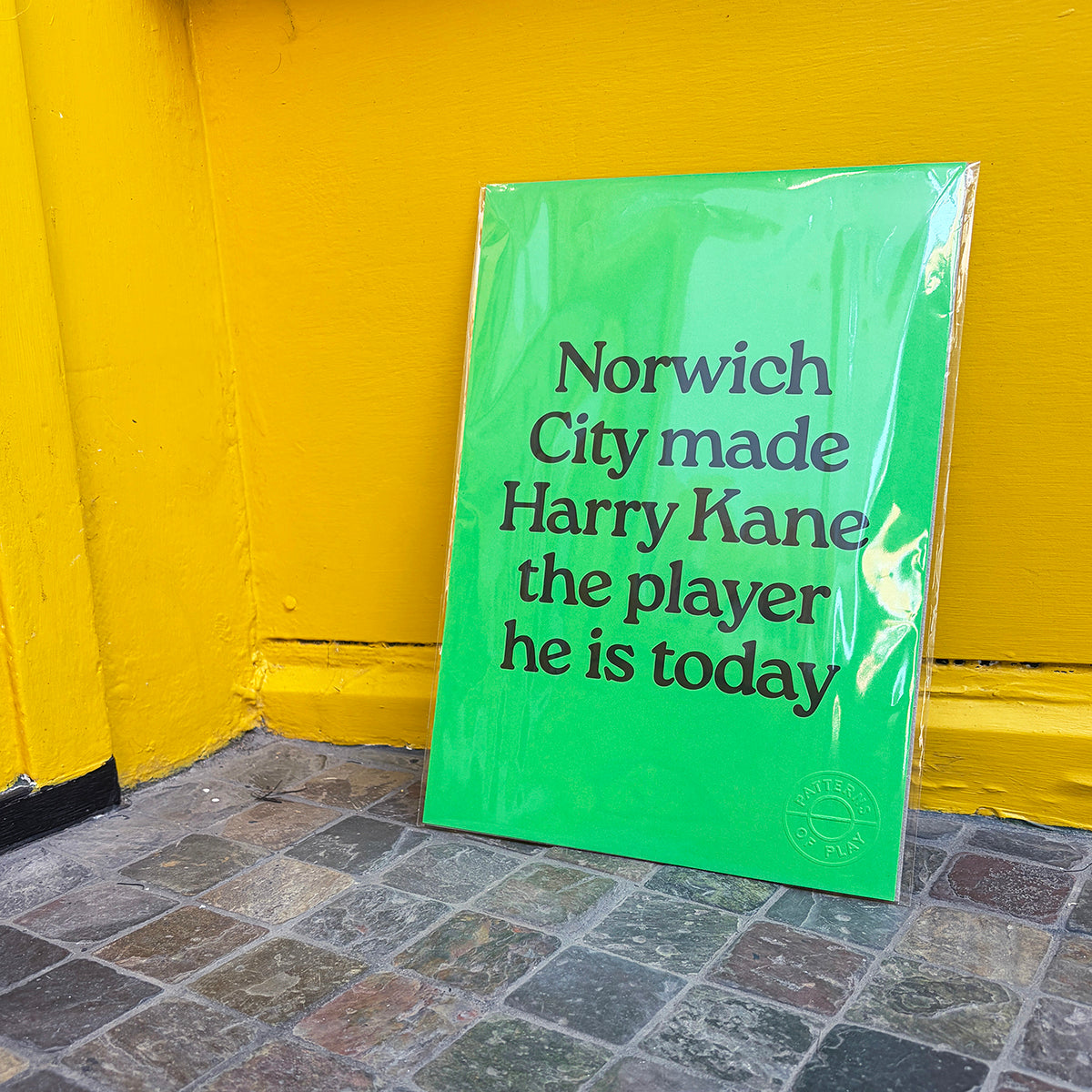 Norwich City Made Harry Kane Print
