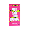 'Not Safe Four Words' Card Game