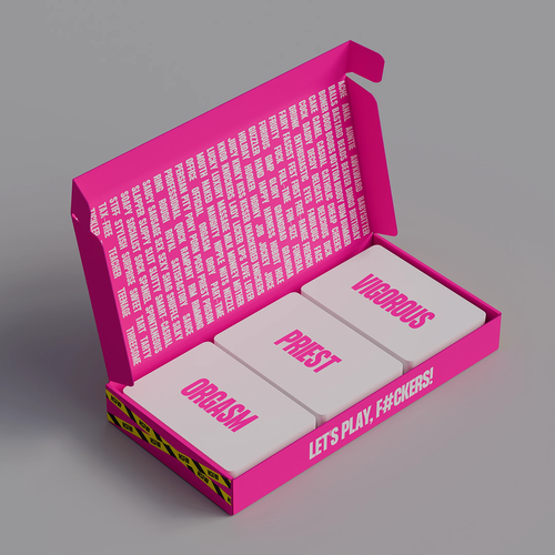 'Not Safe Four Words' Card Game