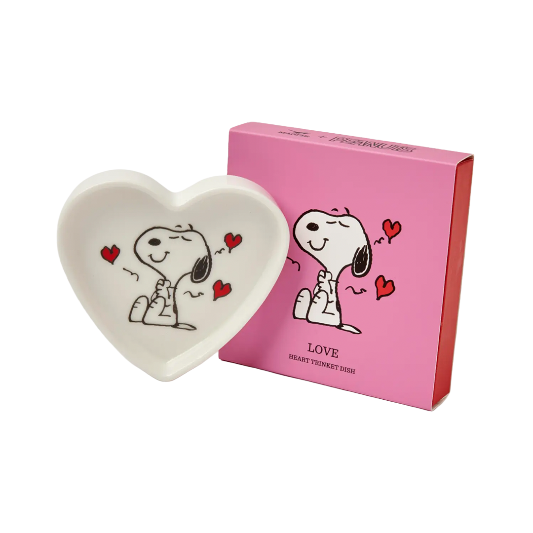 Peanuts - Heart Shaped Trinket Dish - Love