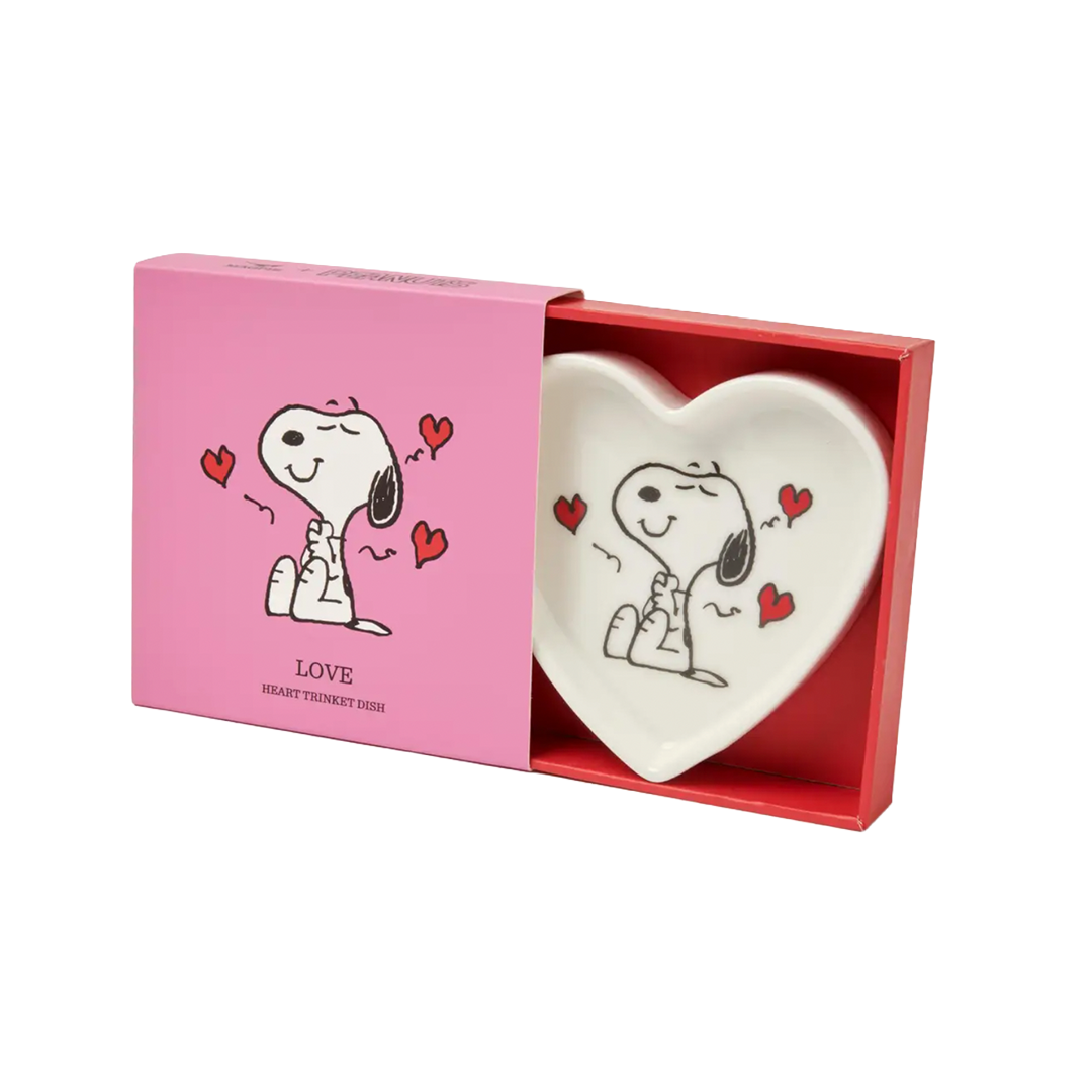Peanuts - Heart Shaped Trinket Dish - Love