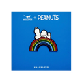 Peanuts - Good Vibes Pin - Rainbow