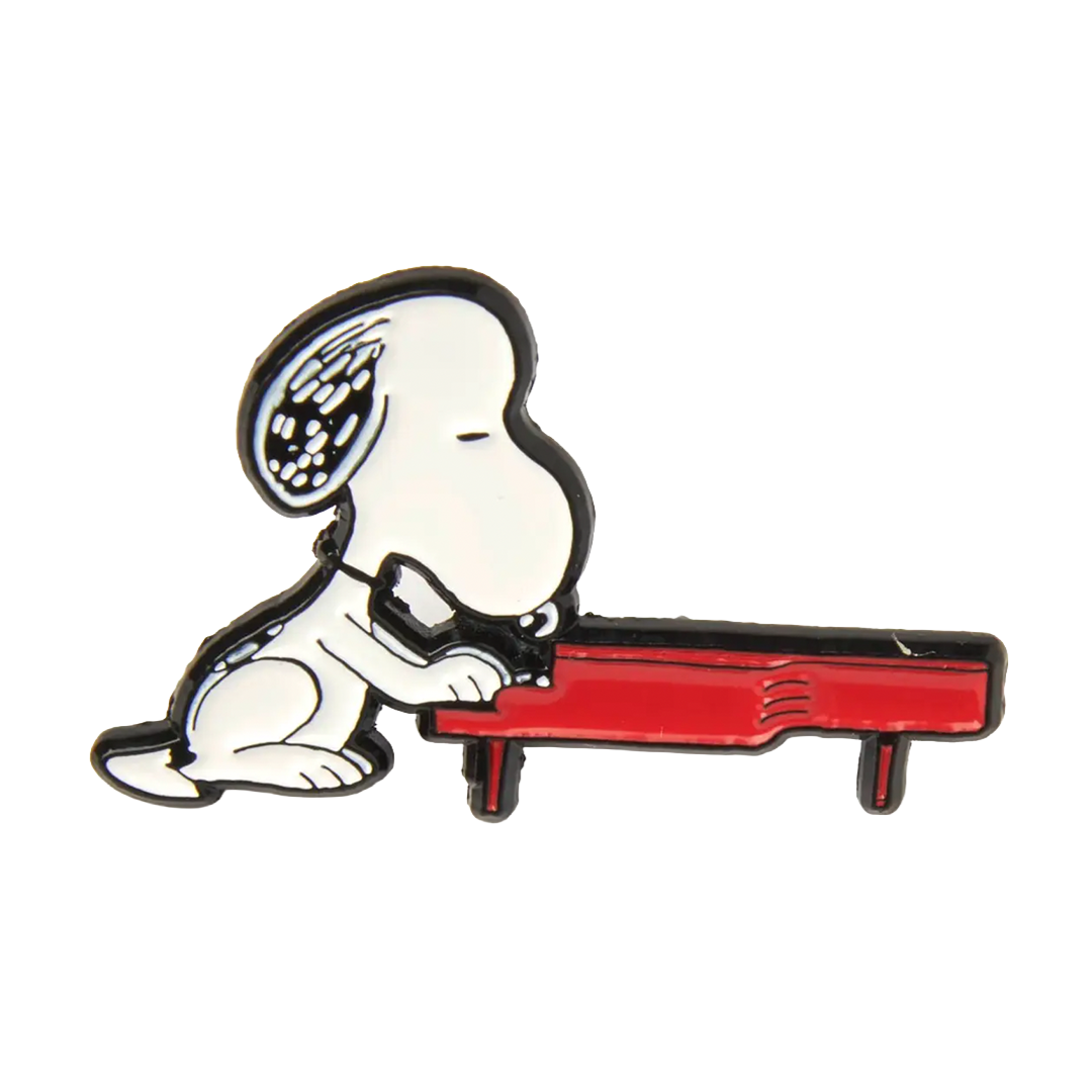 Peanuts Pin - Music Lover Piano