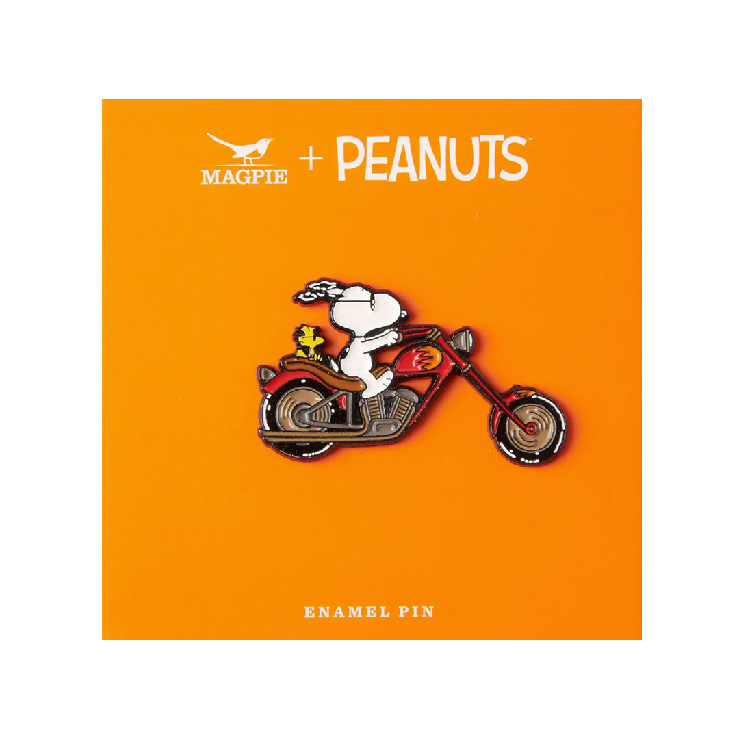 Peanuts - Vibe Pin - Biker
