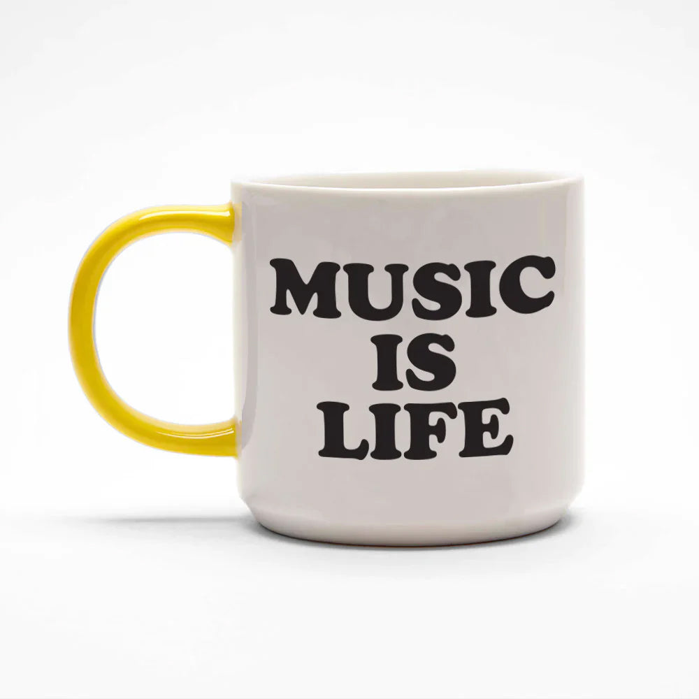 Peanuts 'Music is Life' Mug