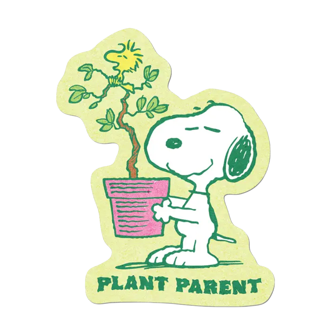 Plant Parent Snoopy - Die-Cut Sticker