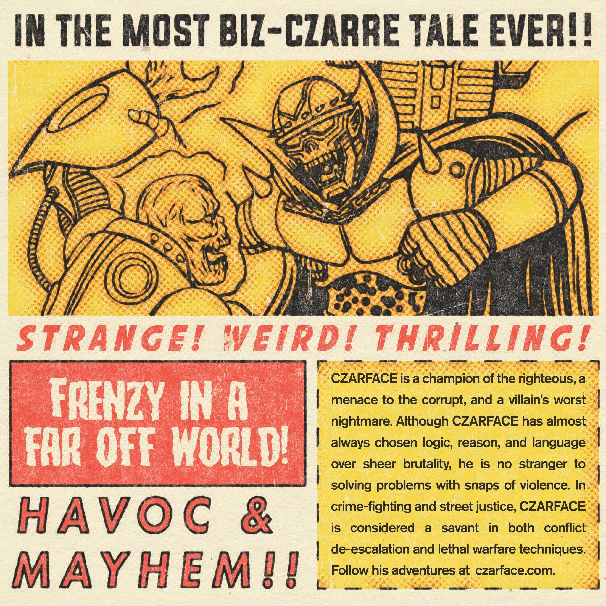 Czarface - 'Orange & Black' - ReAction Figure