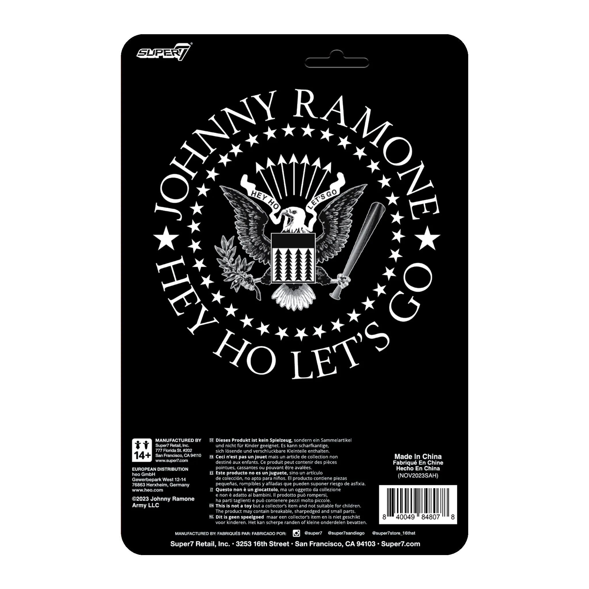 Johnny Ramone (White Shirt) - ReAction Figure