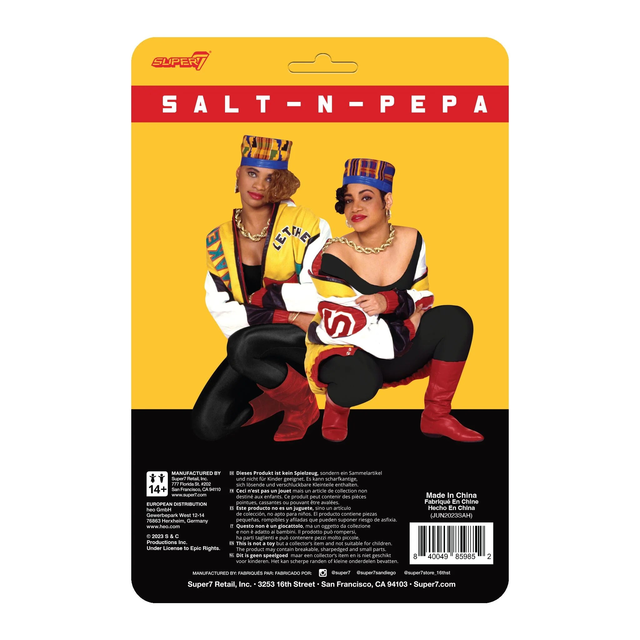 Salt-n-Pepa ReAction Figures (2-PACK)