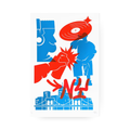 The Blueprint - Tribute to New York Hip-Hop Print