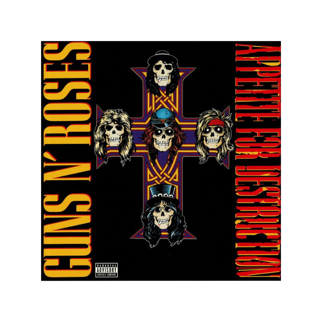 GUNS N ROSES: Appetite For Destruction (Geffen) (LP)
