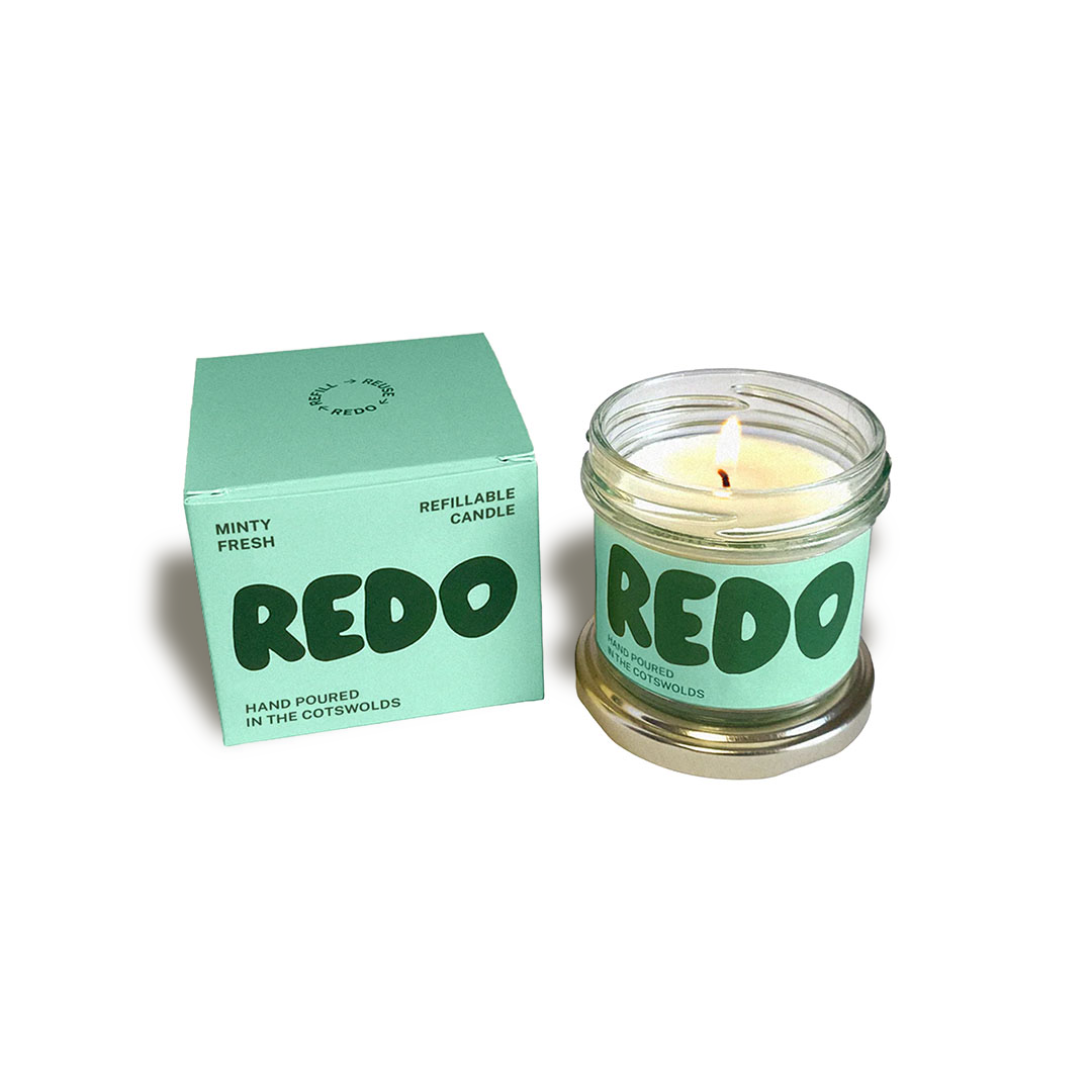 Redo - Refillable Candle - Lush Mint