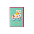 Roller Skate 'Happy Birthday' Greetings Card