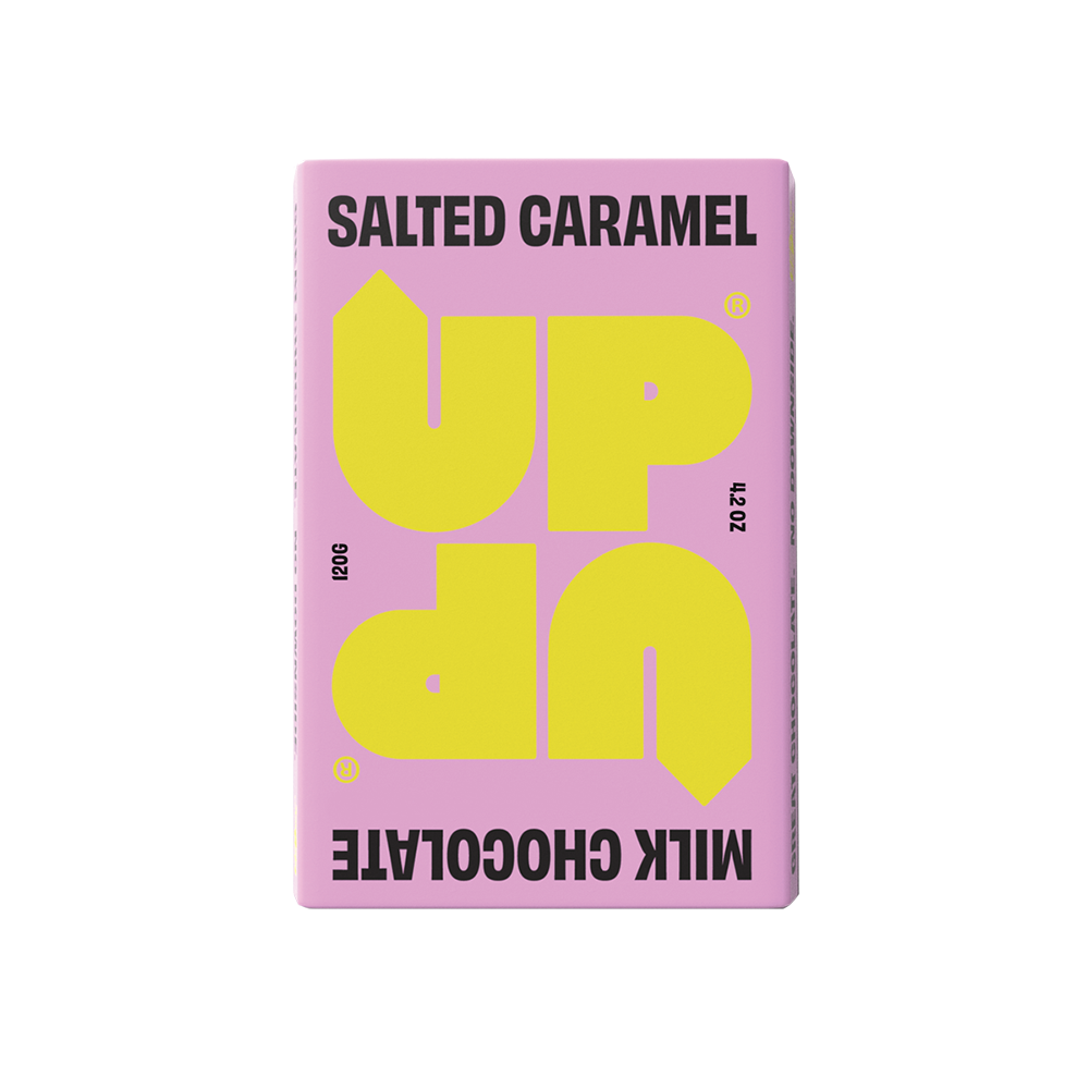 Salted Caramel Milk 120g by Up-Up Chocolate
