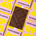 Salted Caramel Milk 120g by Up-Up Chocolate
