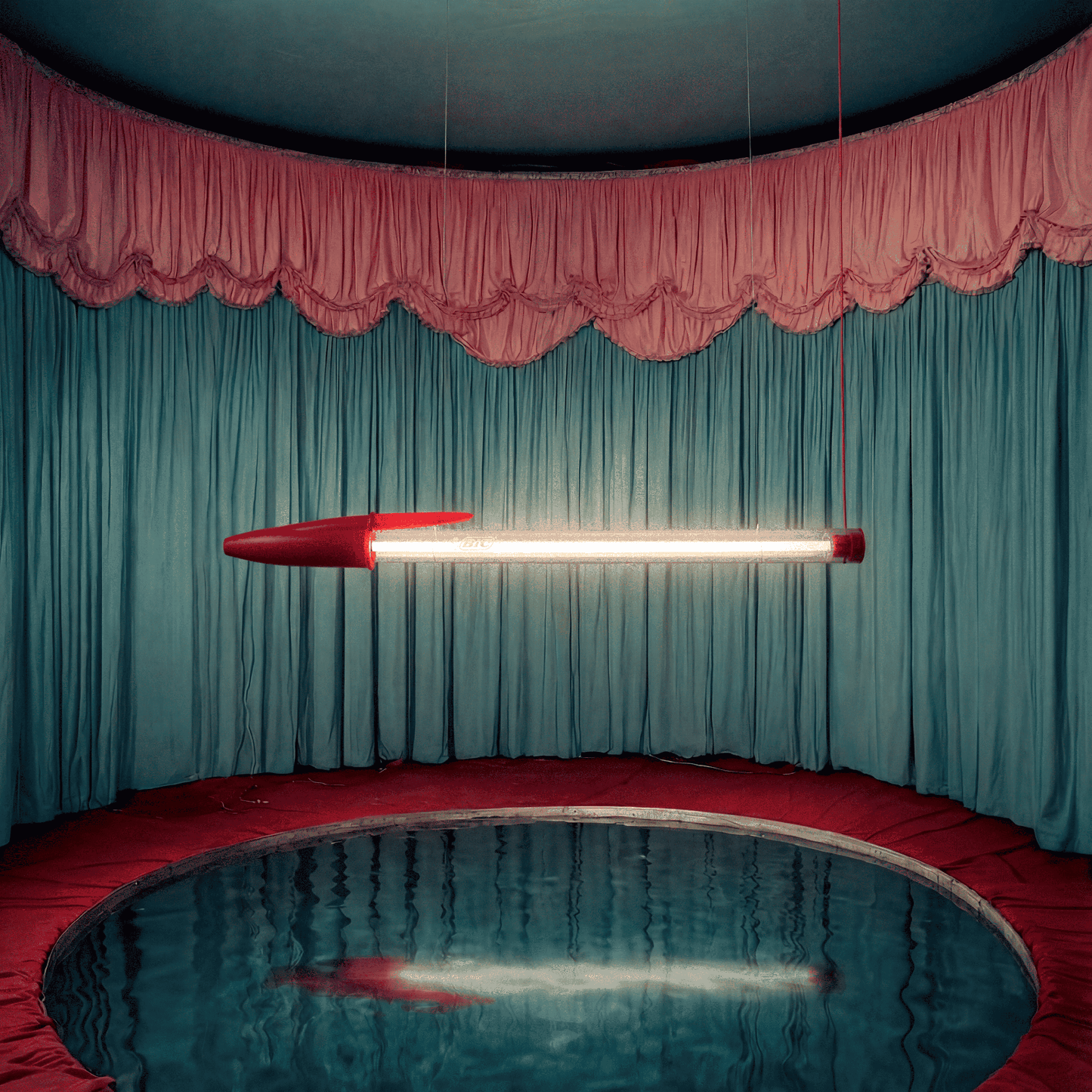 Seletti 'BIC Pen' Lamp – Red