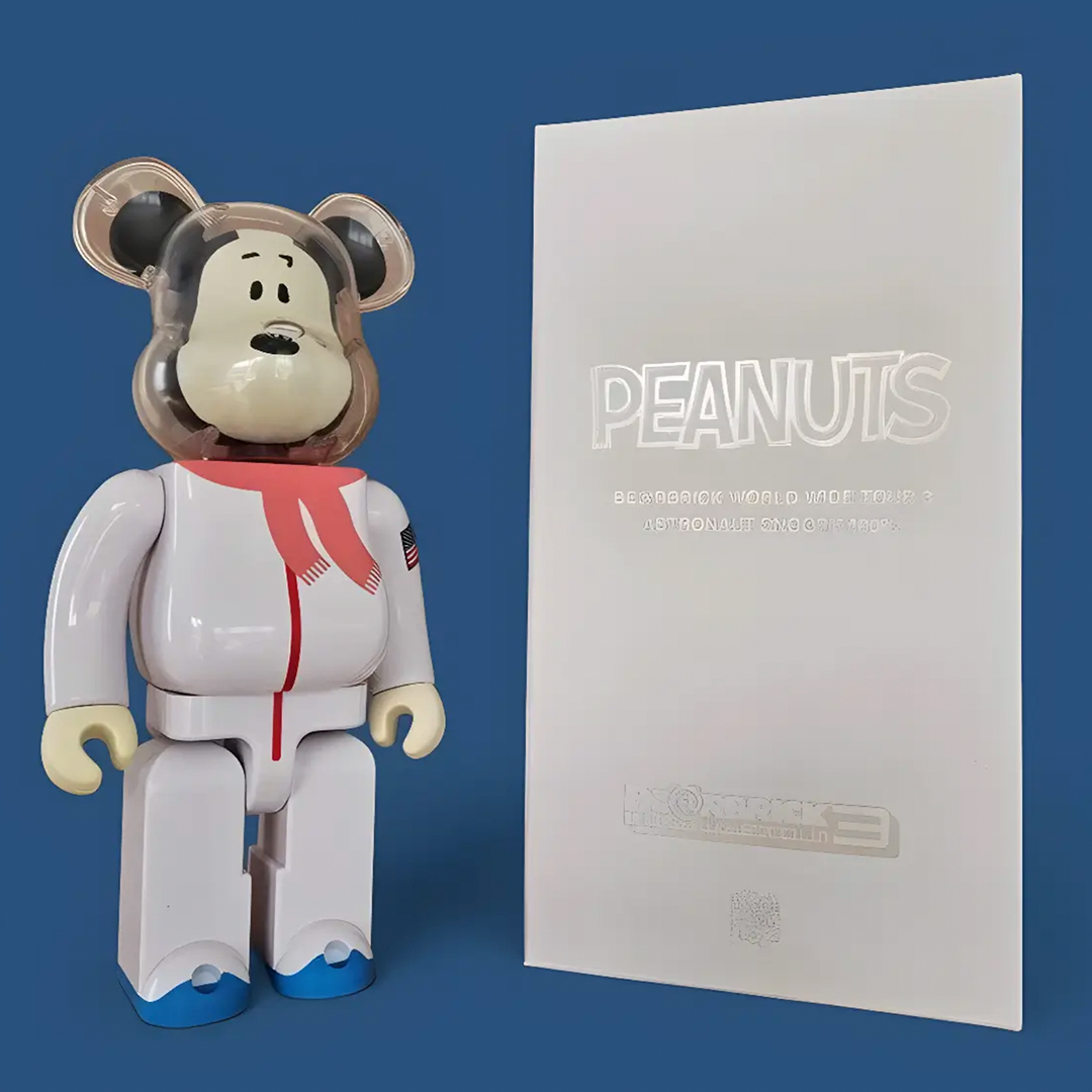 Medicom Be@rbrick Peanuts Astronaut Snoopy 400%