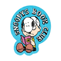 Snoopy's Book Club - Die-Cut Sticker