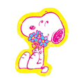 Snoopy's Bouquet - Die-Cut Sticker