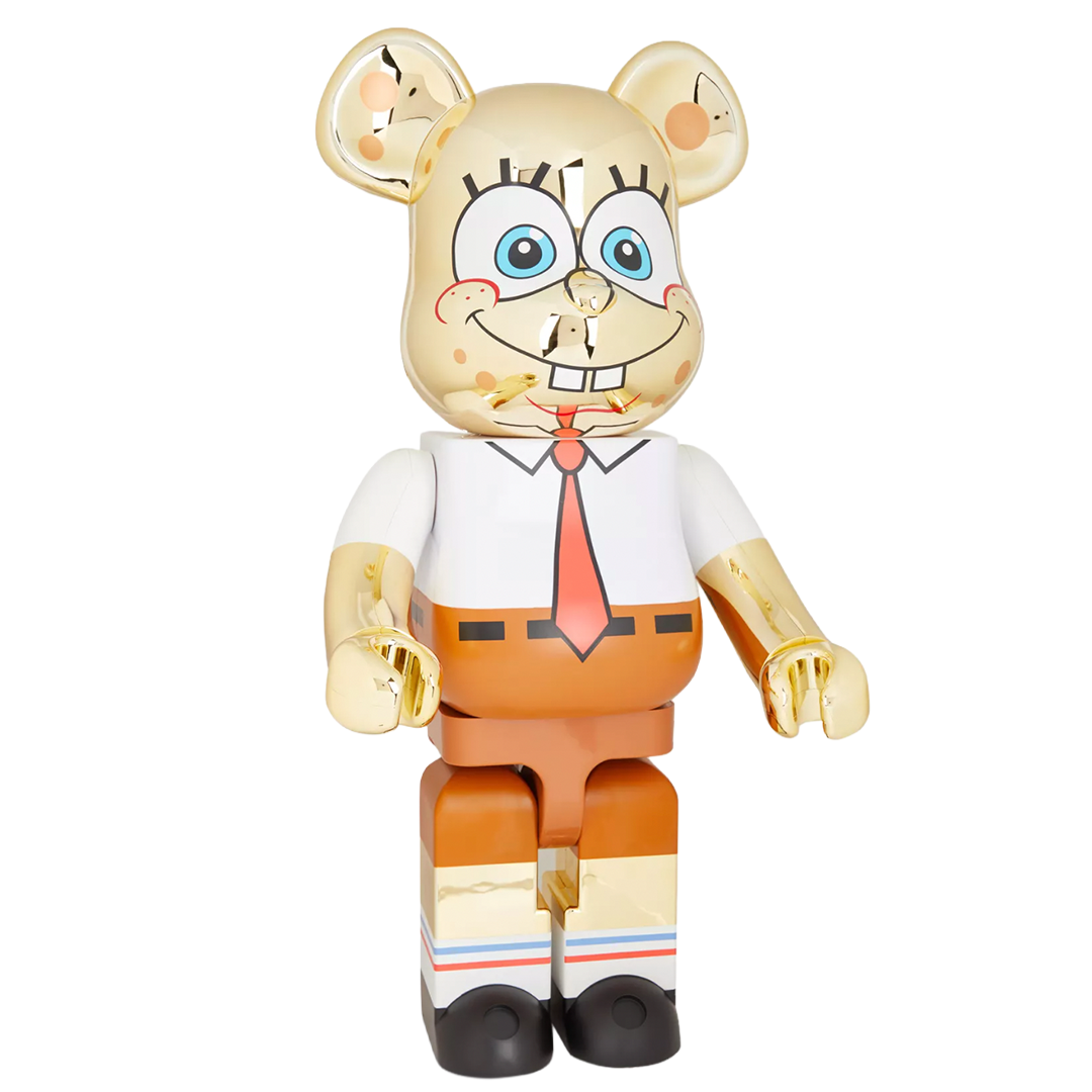 Spongebob BE@RBRICK 1000% Figure - Gold Chrome