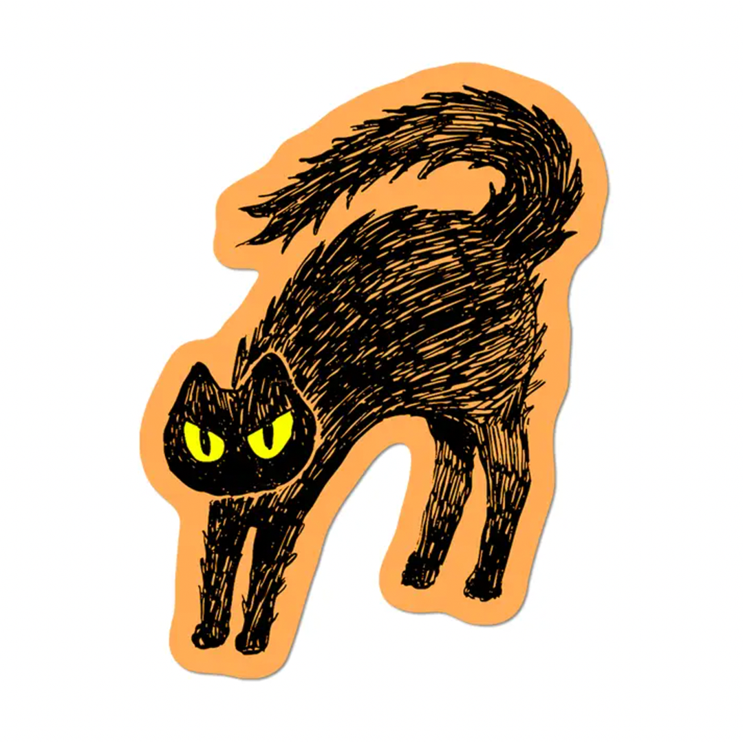 Spooky Cat By Apply - Die-Cut Sticker