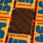 Sweet Orange Milk 120g by Up-Up Chocolate