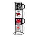 Keith Haring - Set of 4 Stacking Mugs
