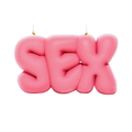 Wavey Casa - 'SEX'  Pink Candle