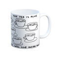 David Shrigley - 'Tea Is Alive' Boxed Mug