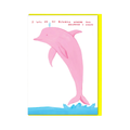 David Shrigley 'Blowhole' Greetings Card