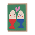 'Eggs' Greetings Card by Sue Doeksen