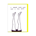 David Shrigley 'I Drank Some Wine' Greetings Card