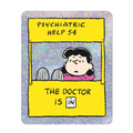 The Doctor Is in By Peanuts - Die-Cut Sticker