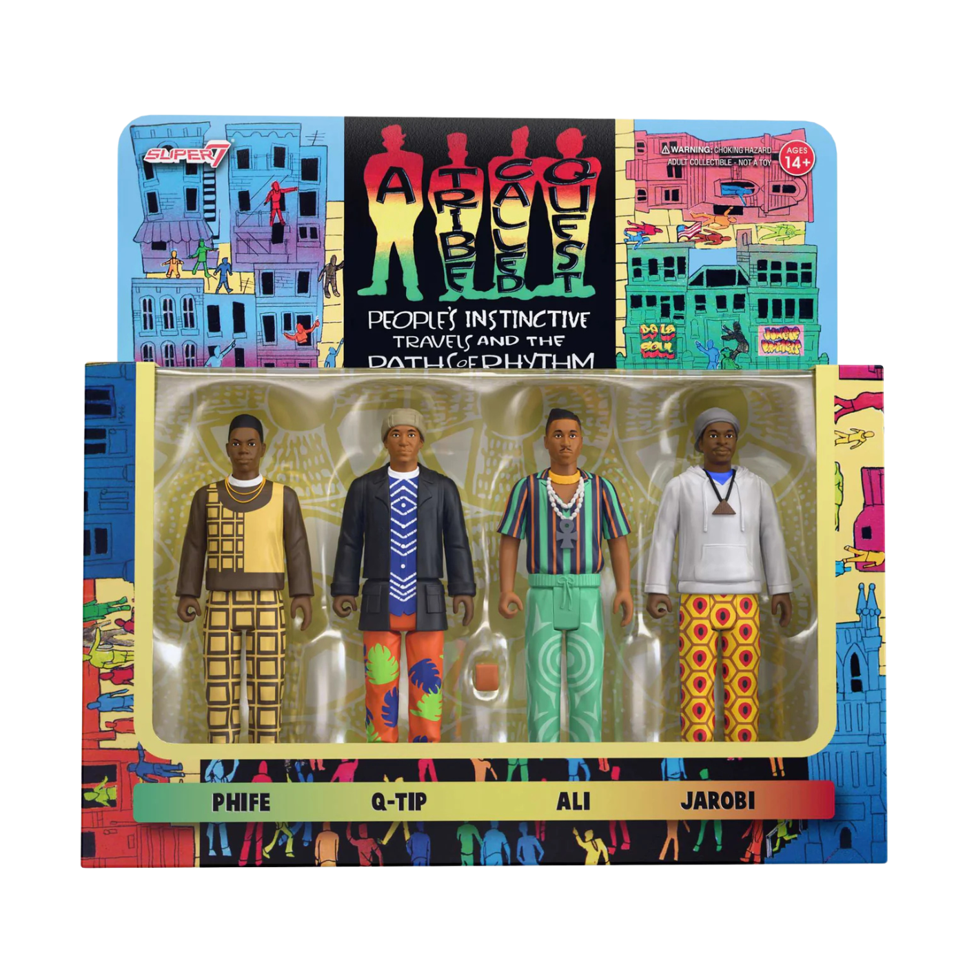 A Tribe Called Quest - People's Instinctive Travels and the Paths of Rhythm Figures Wave 1 Box Set
