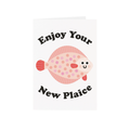 'New Plaice' Card