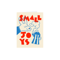 'Small Joys' Mini Greeting Card