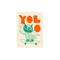 'Yolo' Mini Card