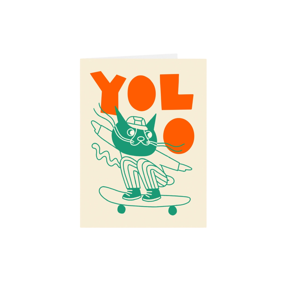 'Yolo' Mini Card