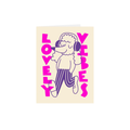 'Lovely Vibes' Mini Card