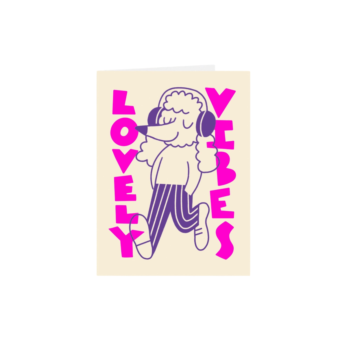 'Lovely Vibes' Mini Card