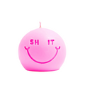 Wavey Casa -  'LITTLE SHIT HEAD'  Pink Candle